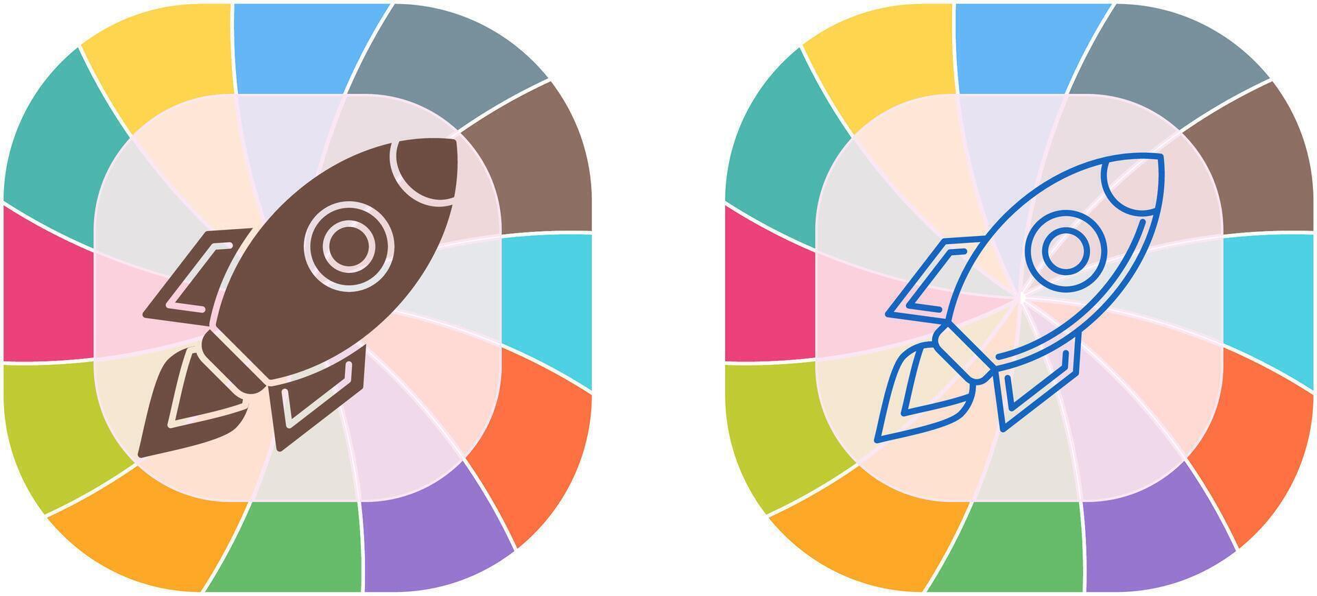 Launch Icon Design vector
