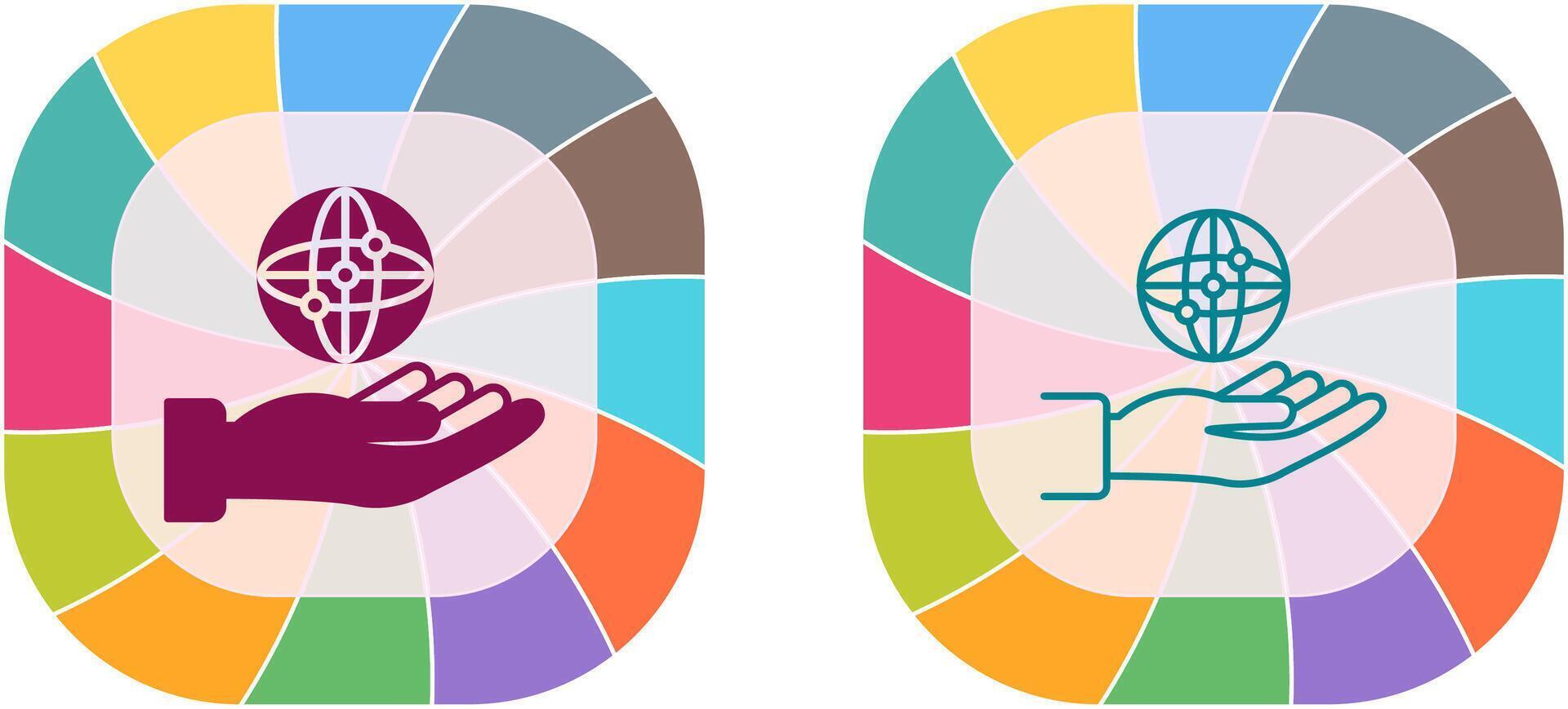 Network Management Icon Design vector