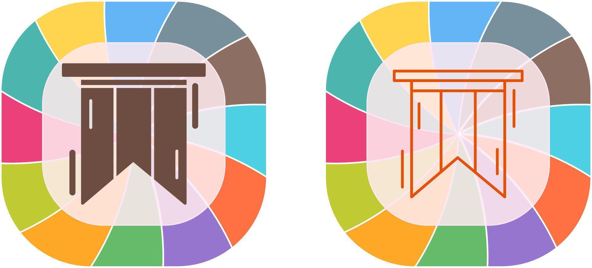 Bookmark Icon Design vector