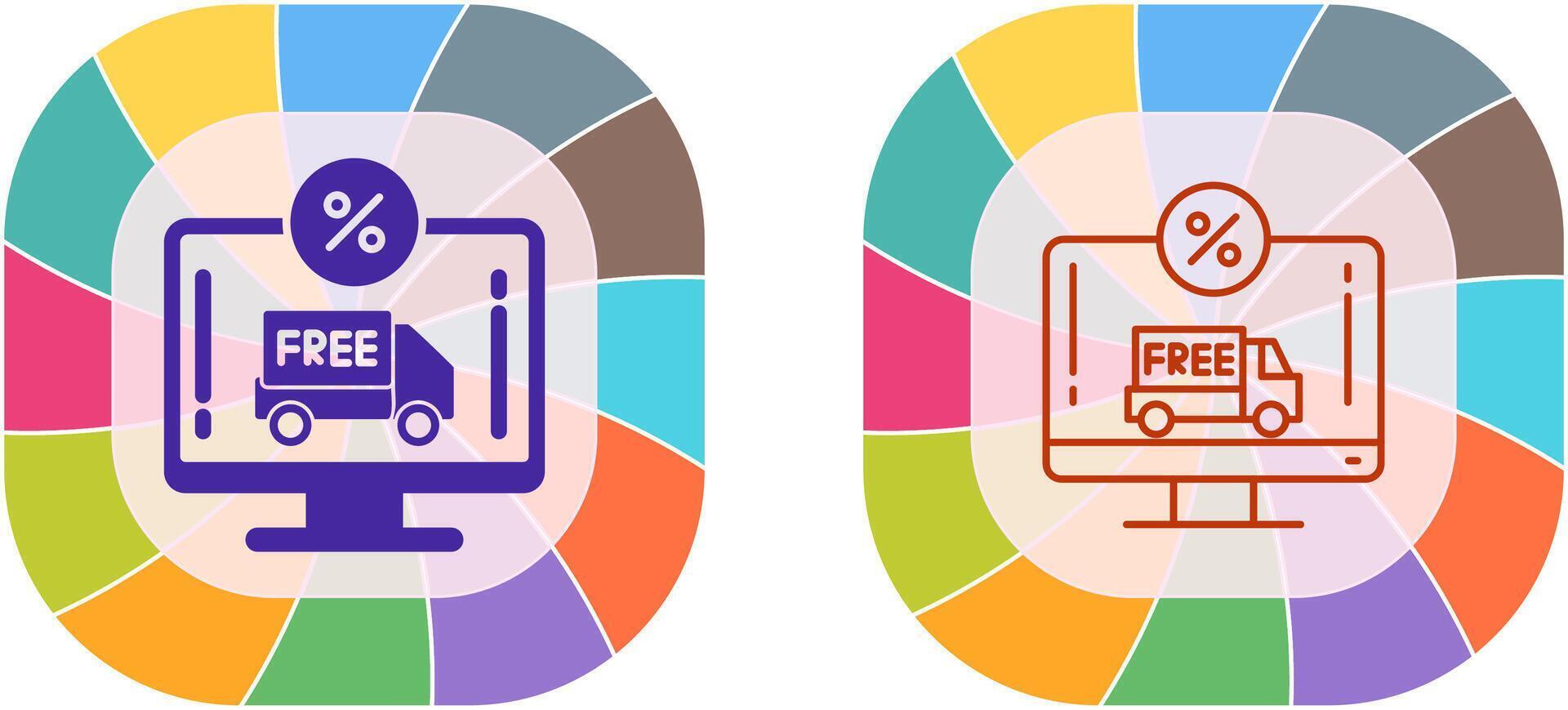 Discount Offer Icon Design vector