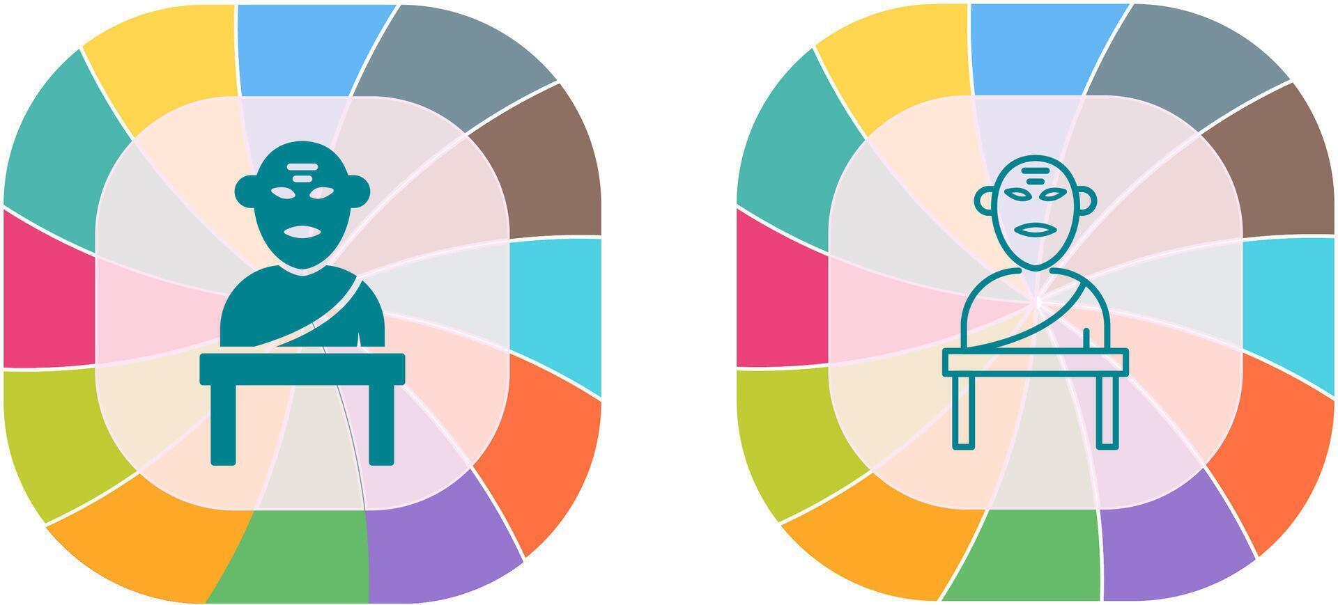 Greek god Icon Design vector