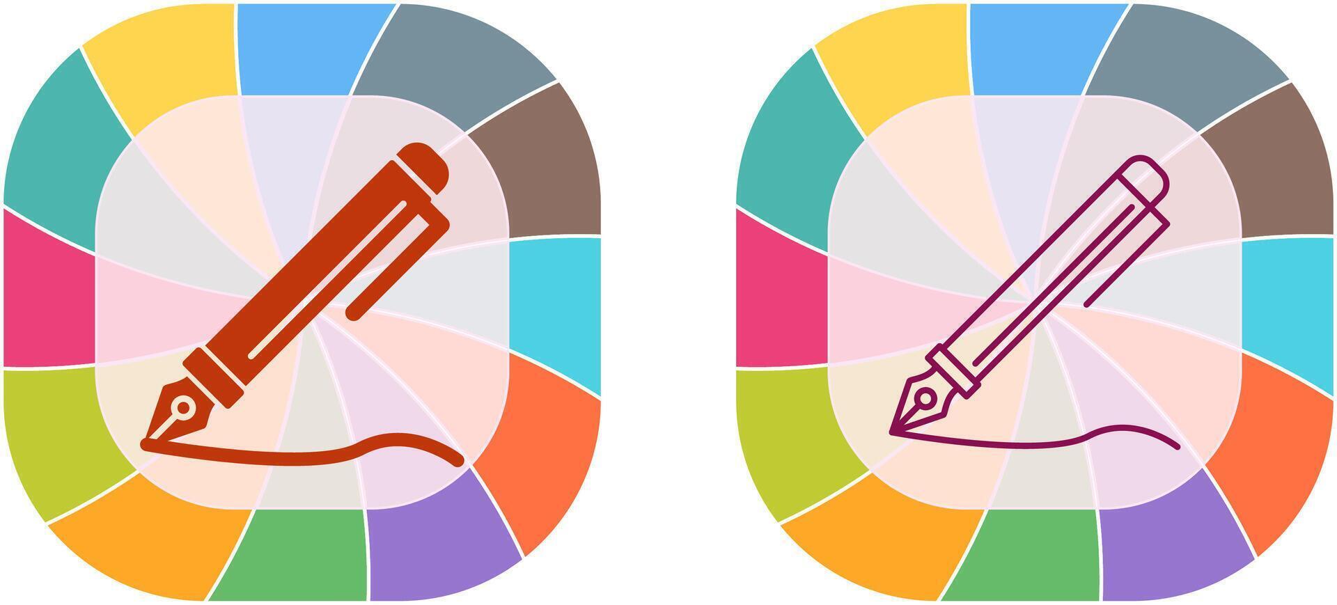 Pen Icon Design vector