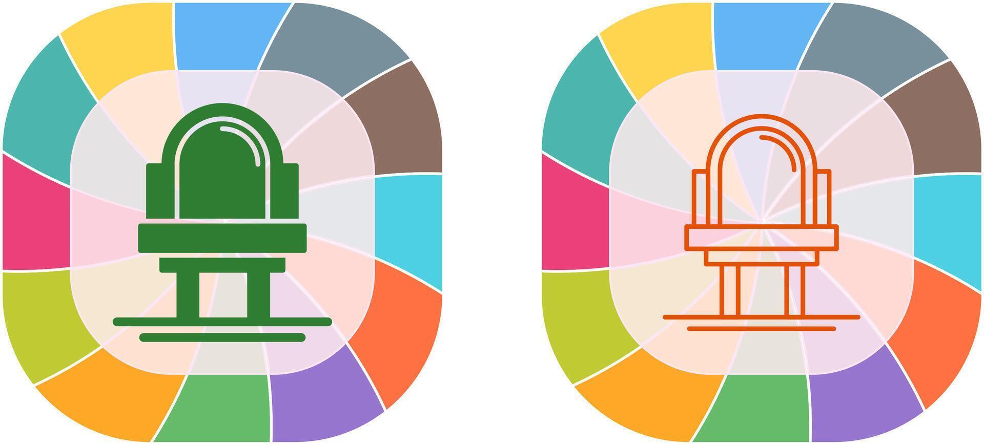 Mirror Icon Design vector