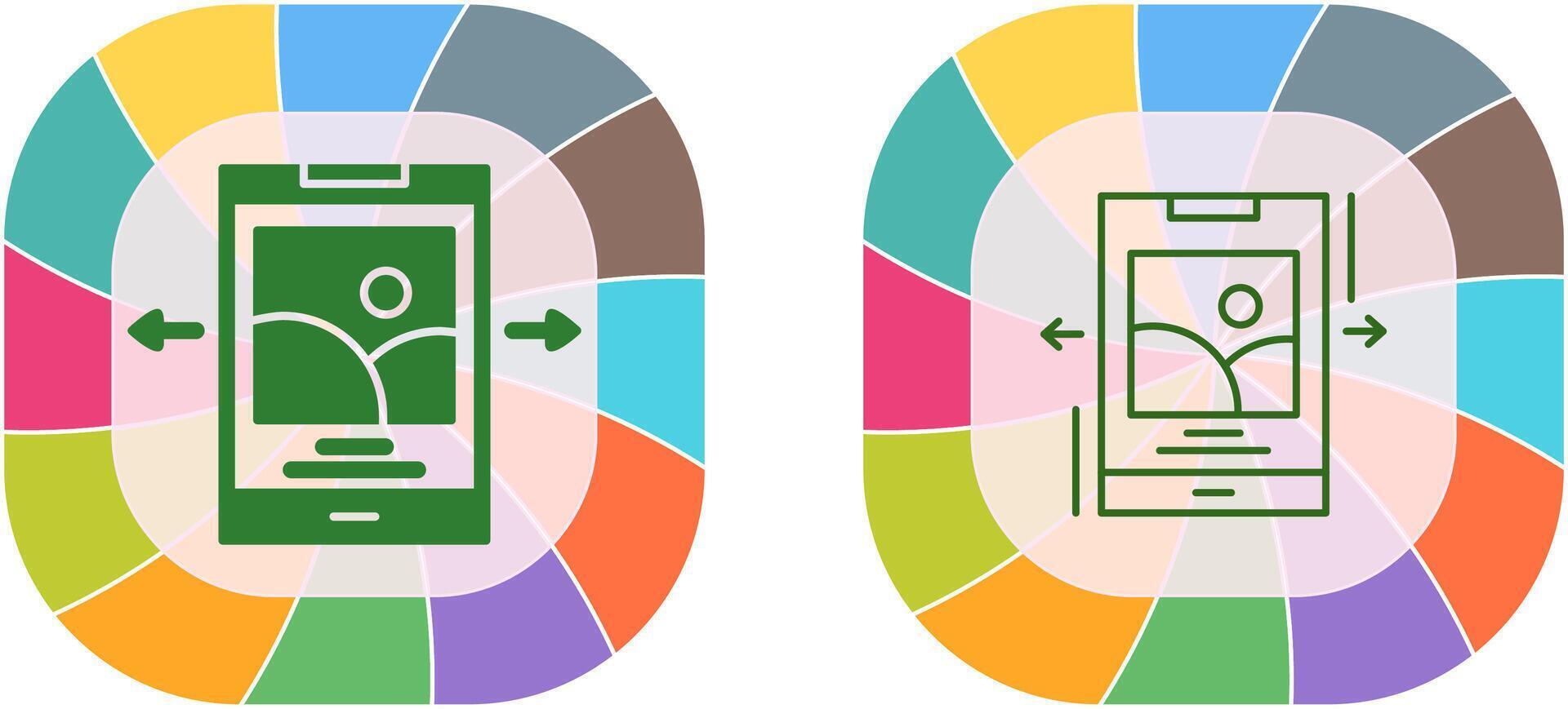 Swipe Icon Design vector