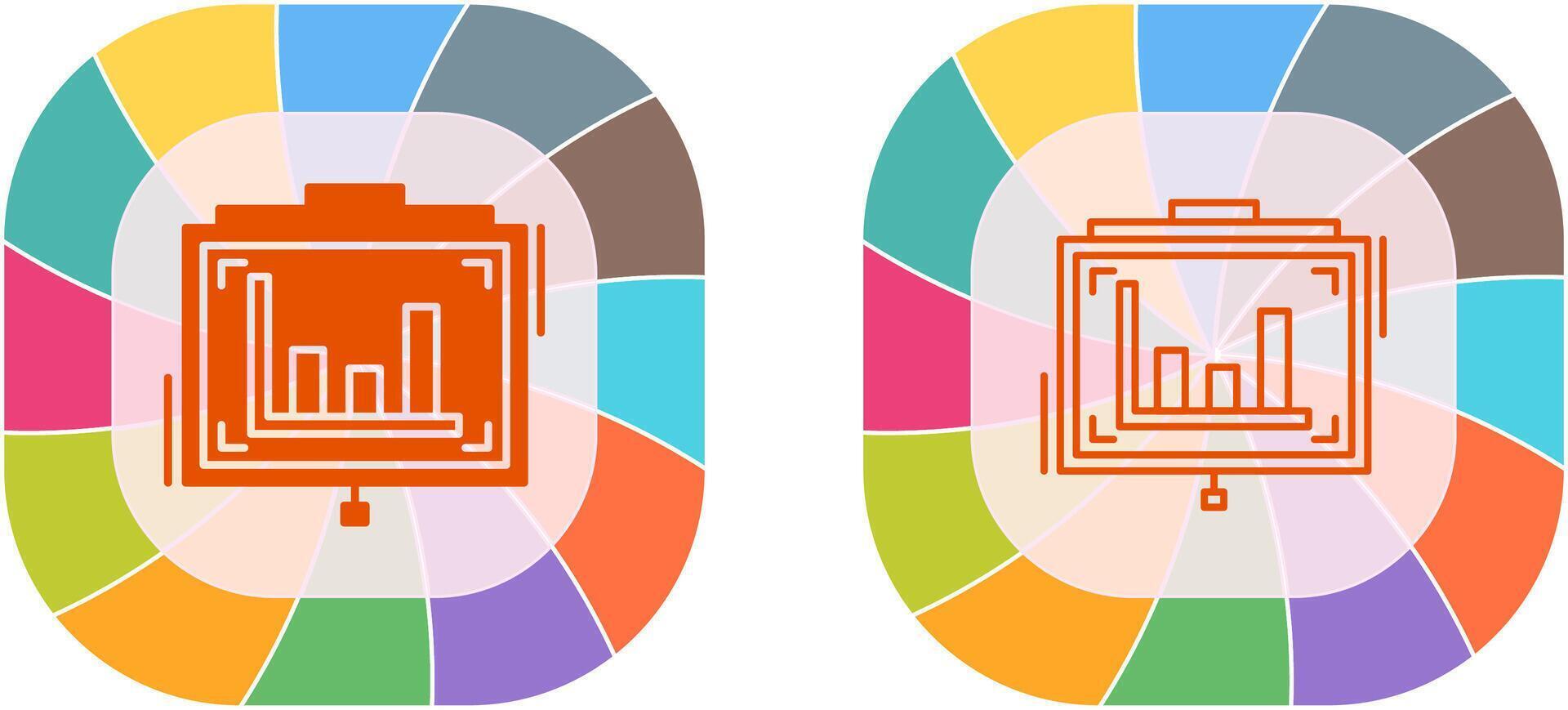 Presentation Icon Design vector