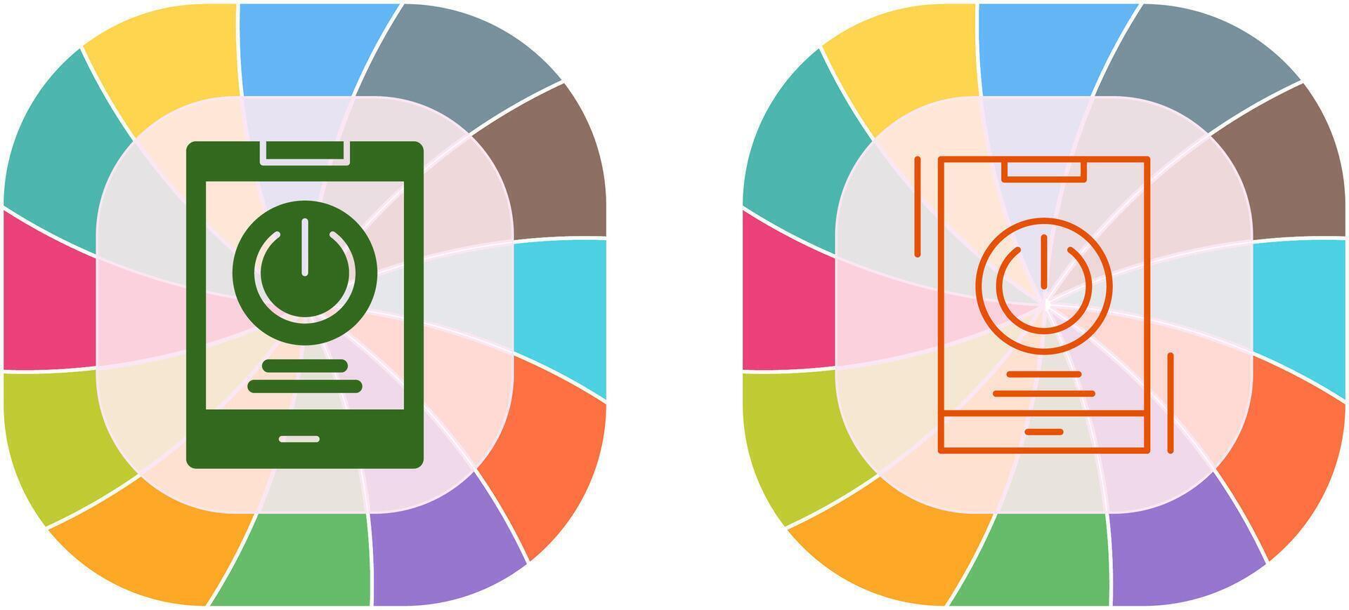 Power Icon Design vector