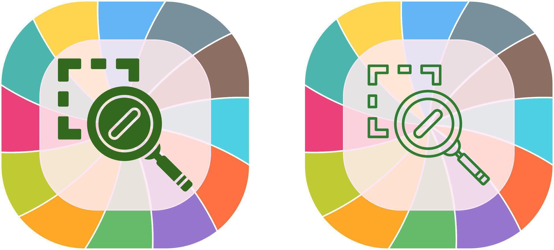 Zoom Out Icon Design vector