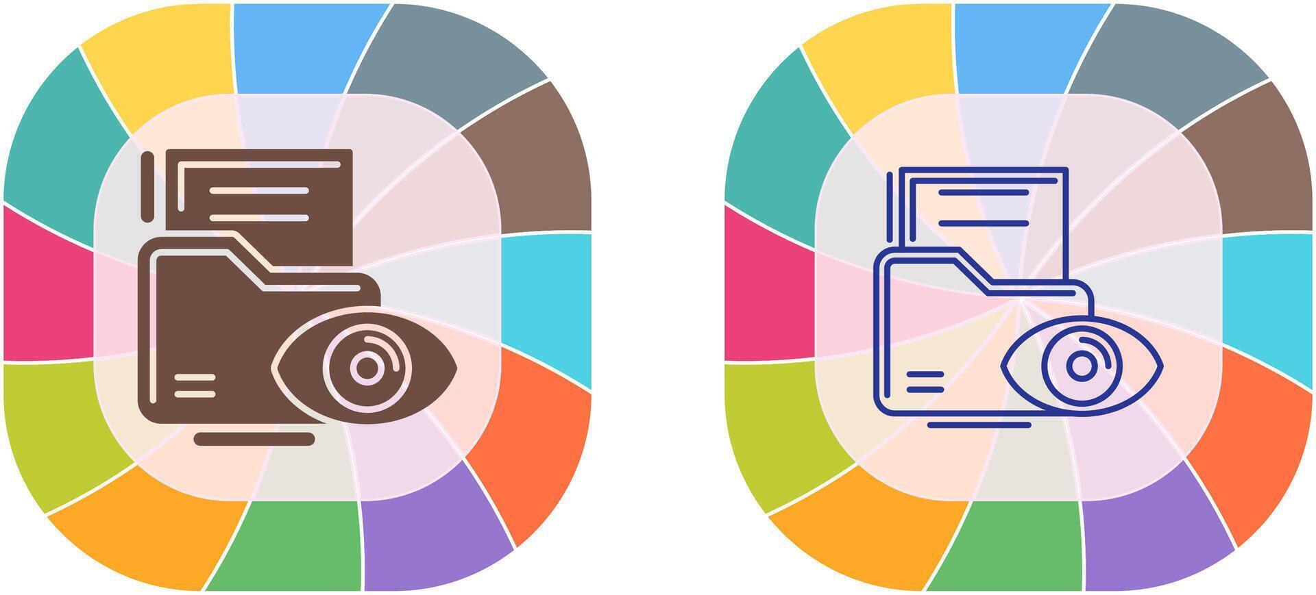 Data Visualization Icon Design vector