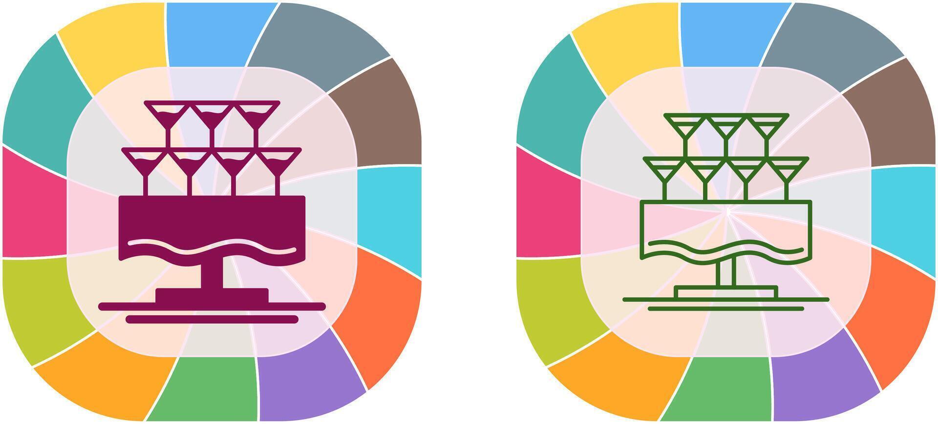 Glasses Icon Design vector