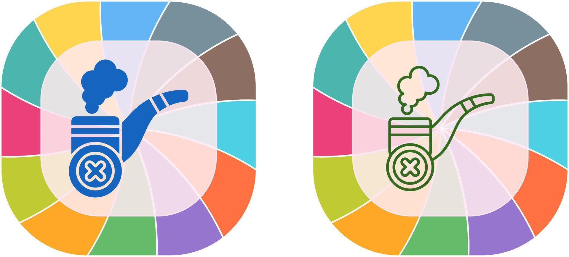 No Cigar Icon Design vector