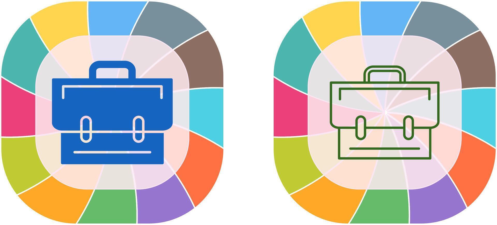Portfolio Icon Design vector