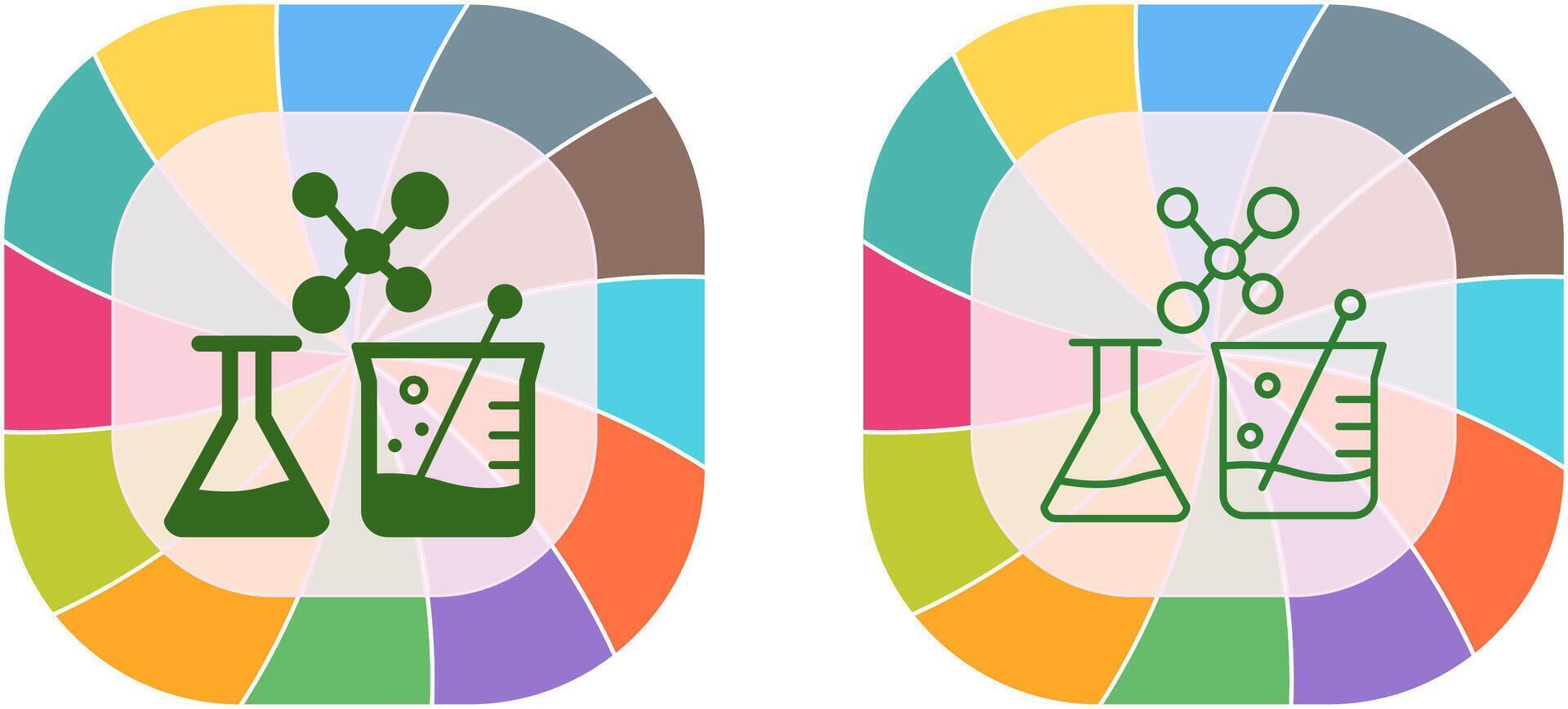 Chemistry Icon Design vector