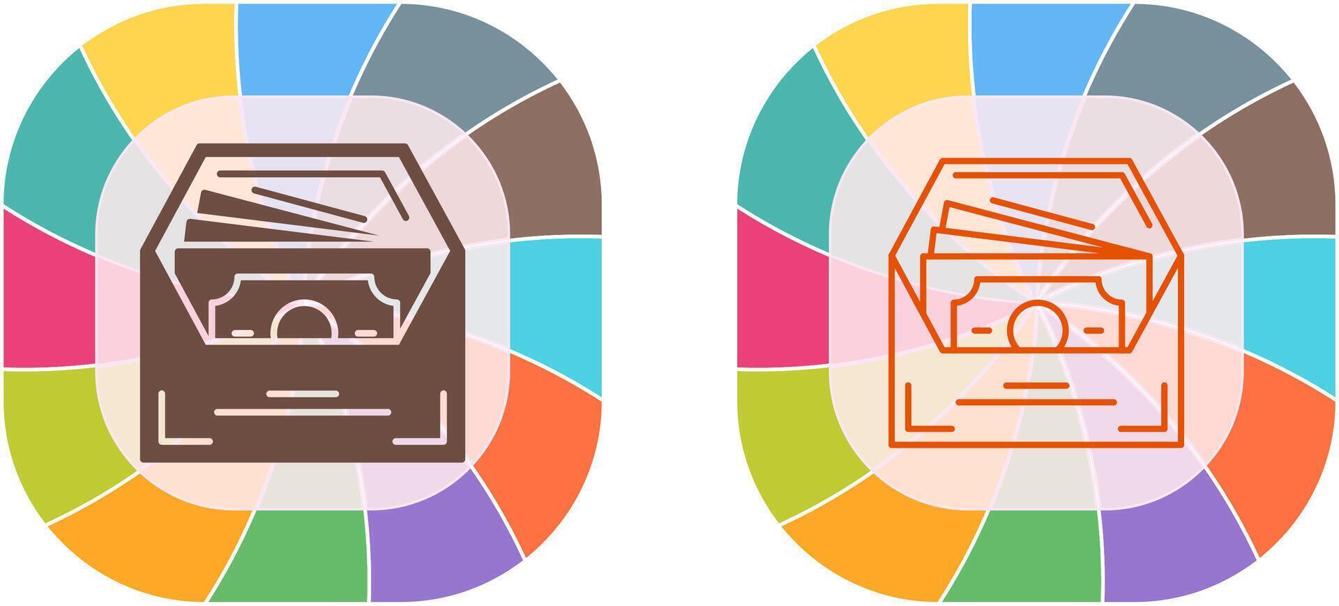 Salary Icon Design vector