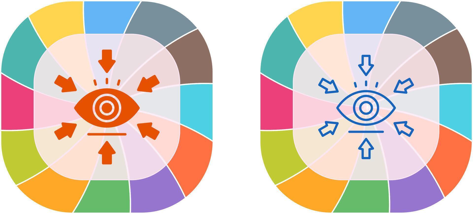 Visualization Icon Design vector