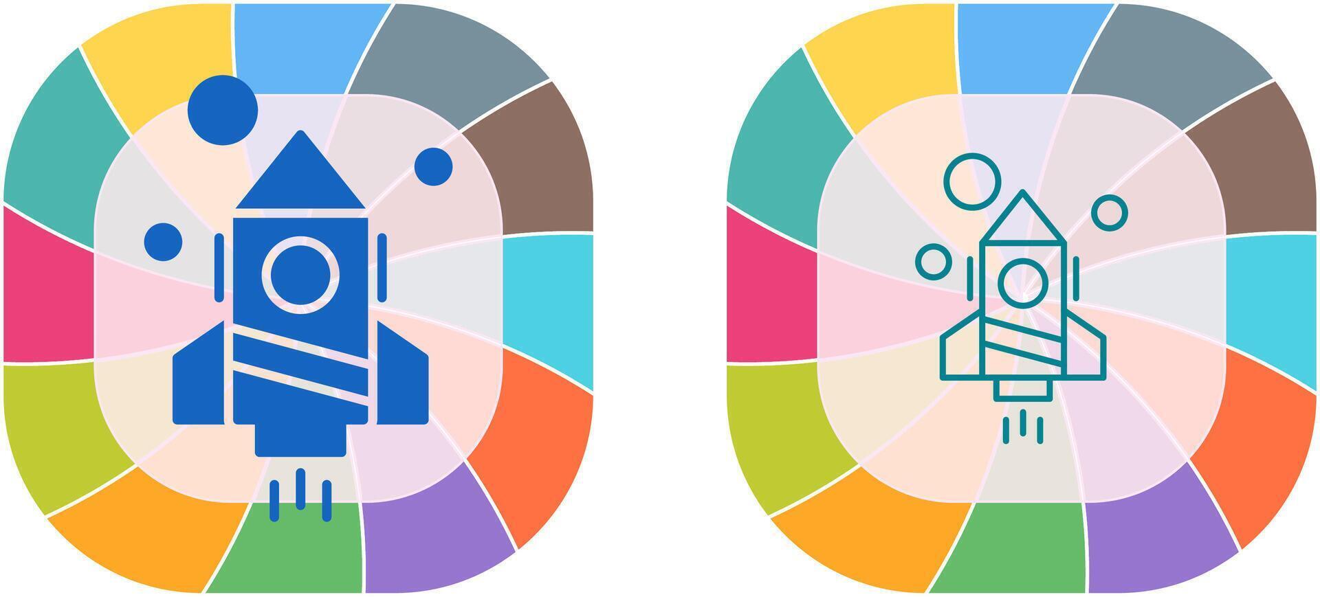 Rocket Icon Design vector