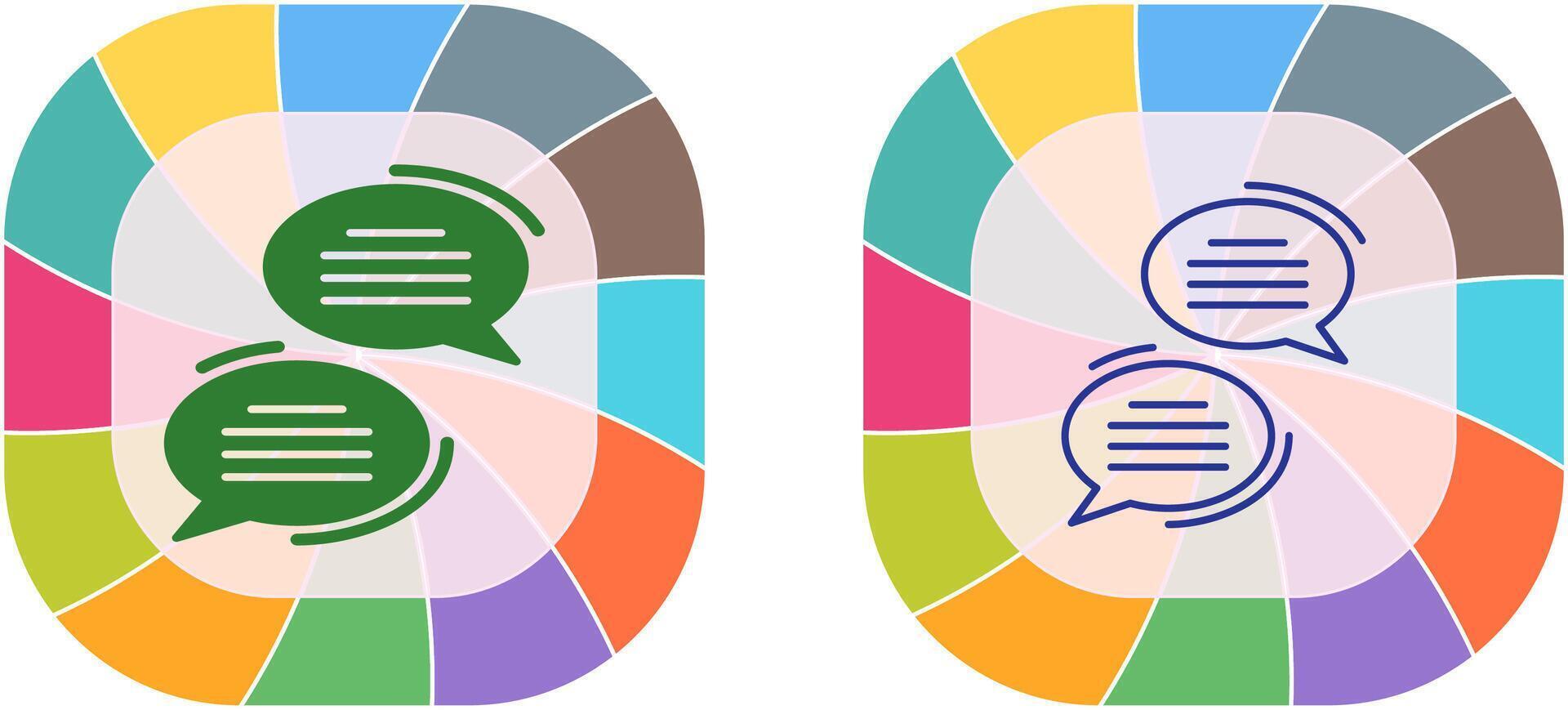 Chat Icon Design vector