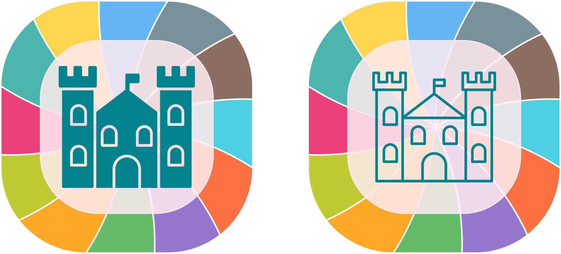Castle Icon Design vector