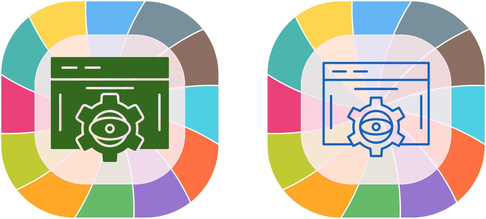 Creative Icon Design vector