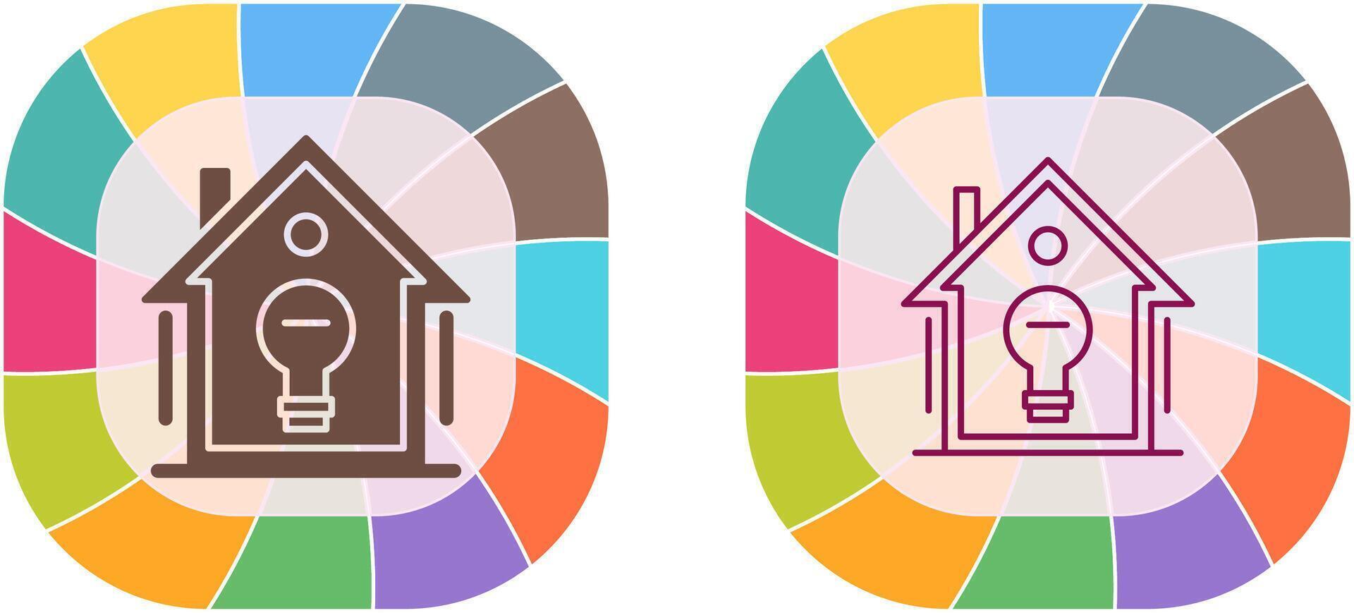 Home Automation Icon Design vector