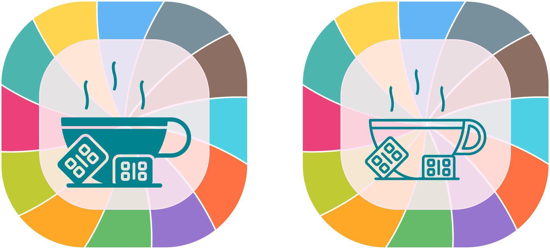 Hot Chocolate Icon Design vector