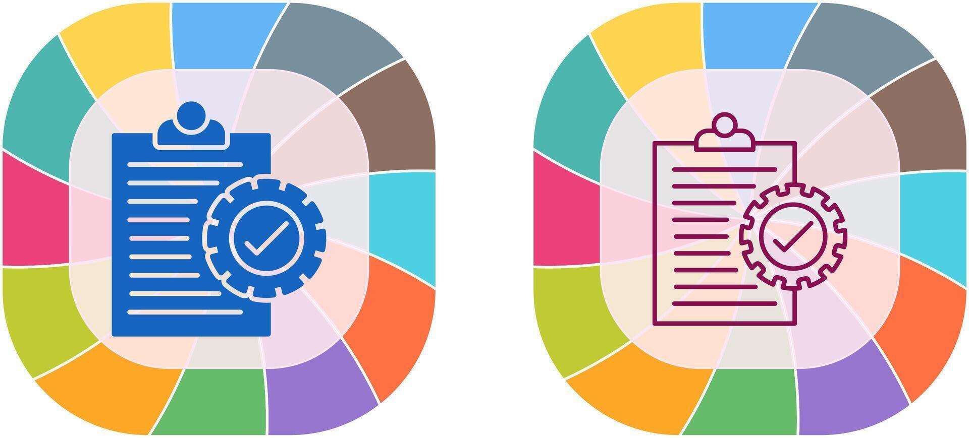 Check List Icon Design vector