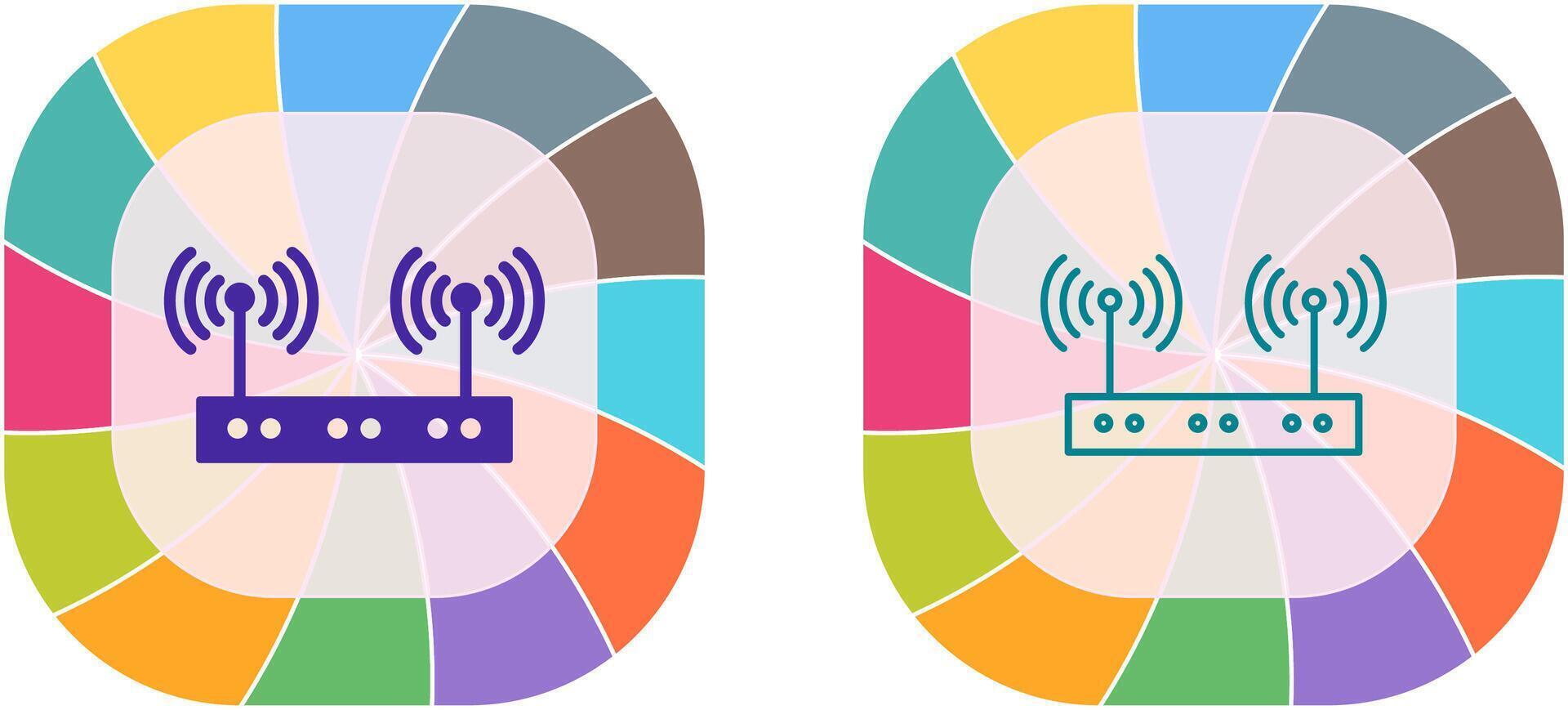 Wireless Icon Design vector