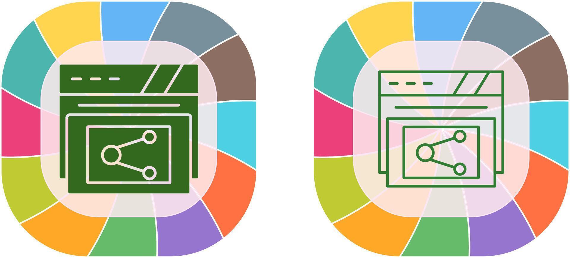 Share Icon Design vector