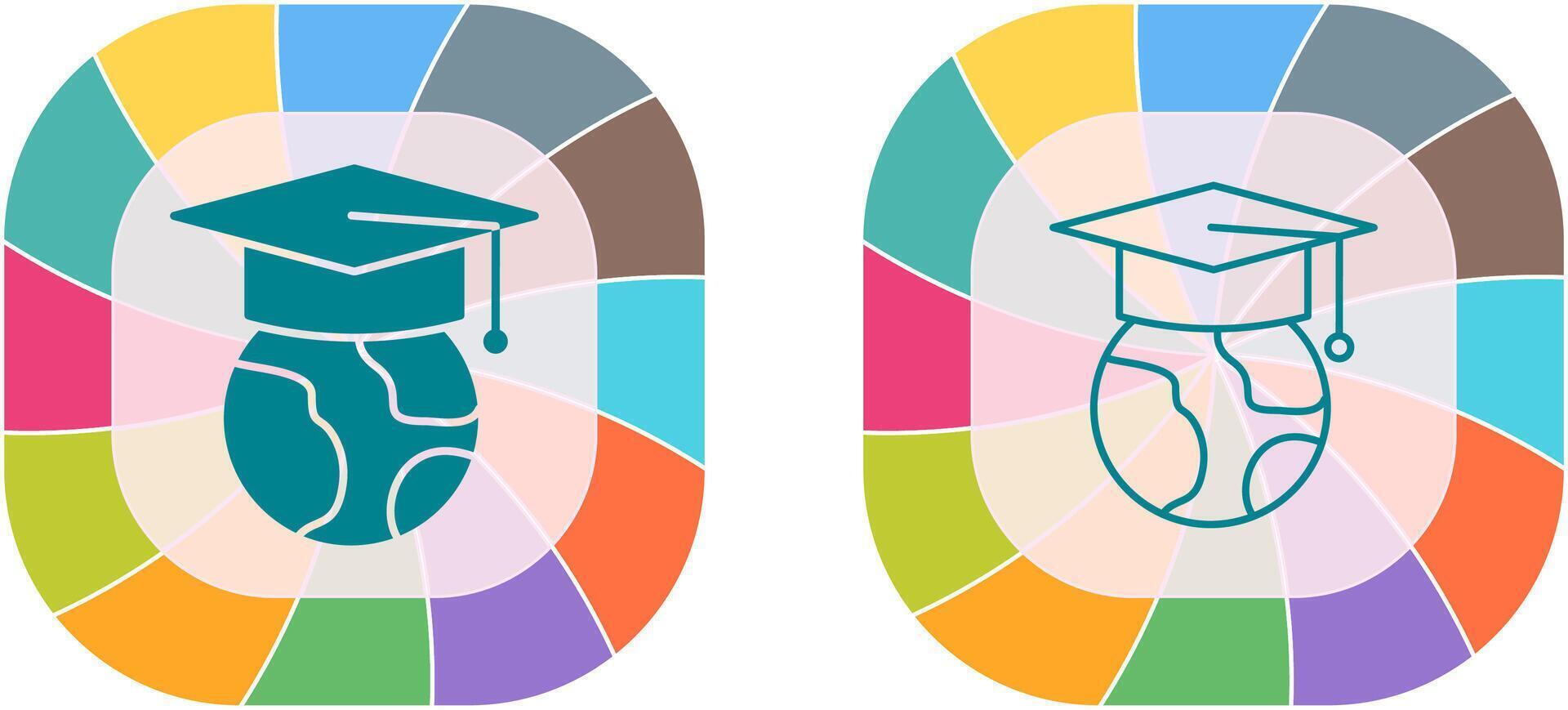 Earth Icon Design vector