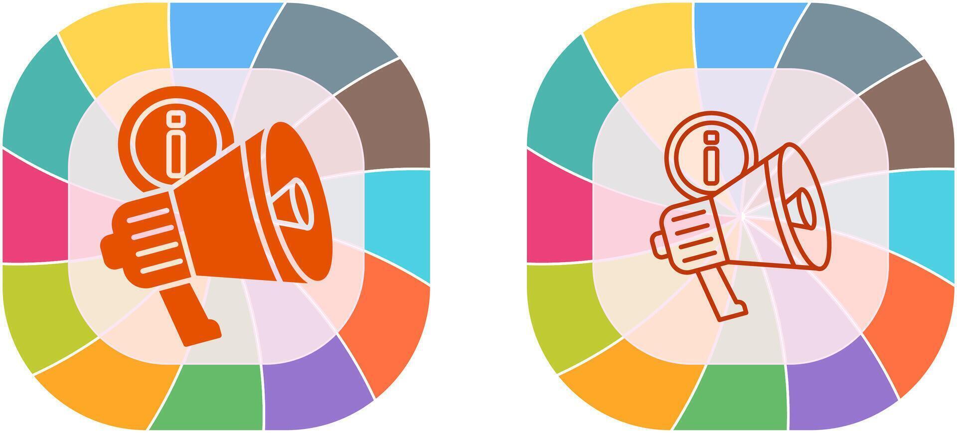 Megaphone Icon Design vector