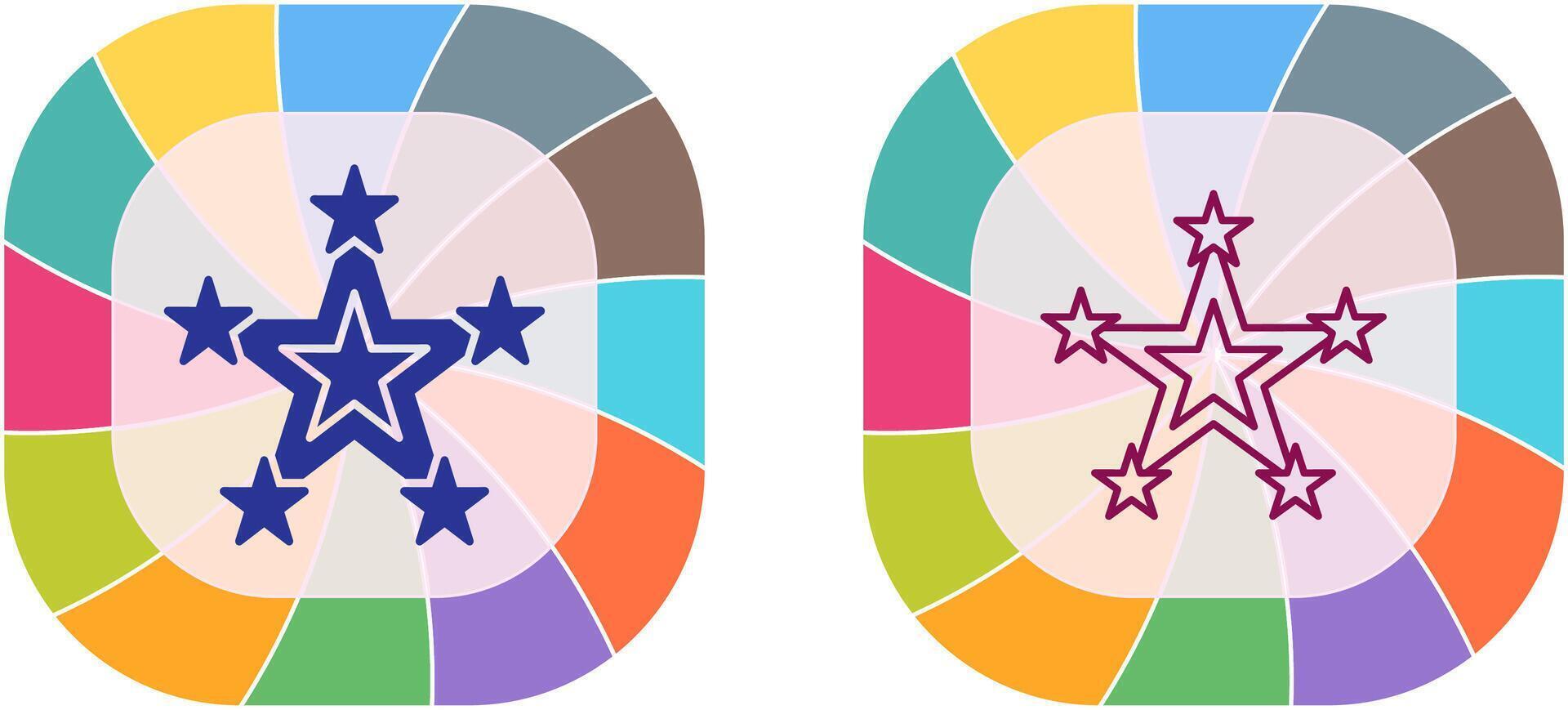 Star Icon Design vector