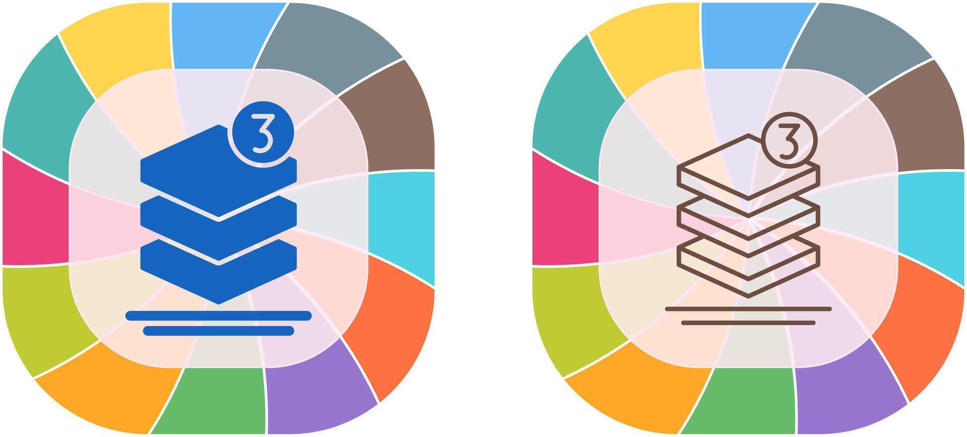 Layers Icon Design vector