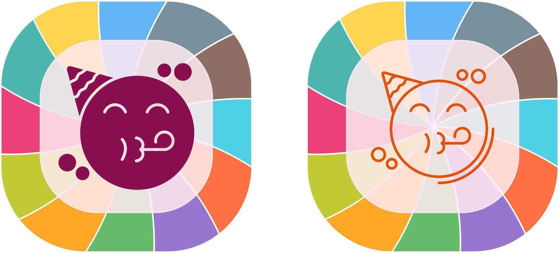 Party Icon Design vector