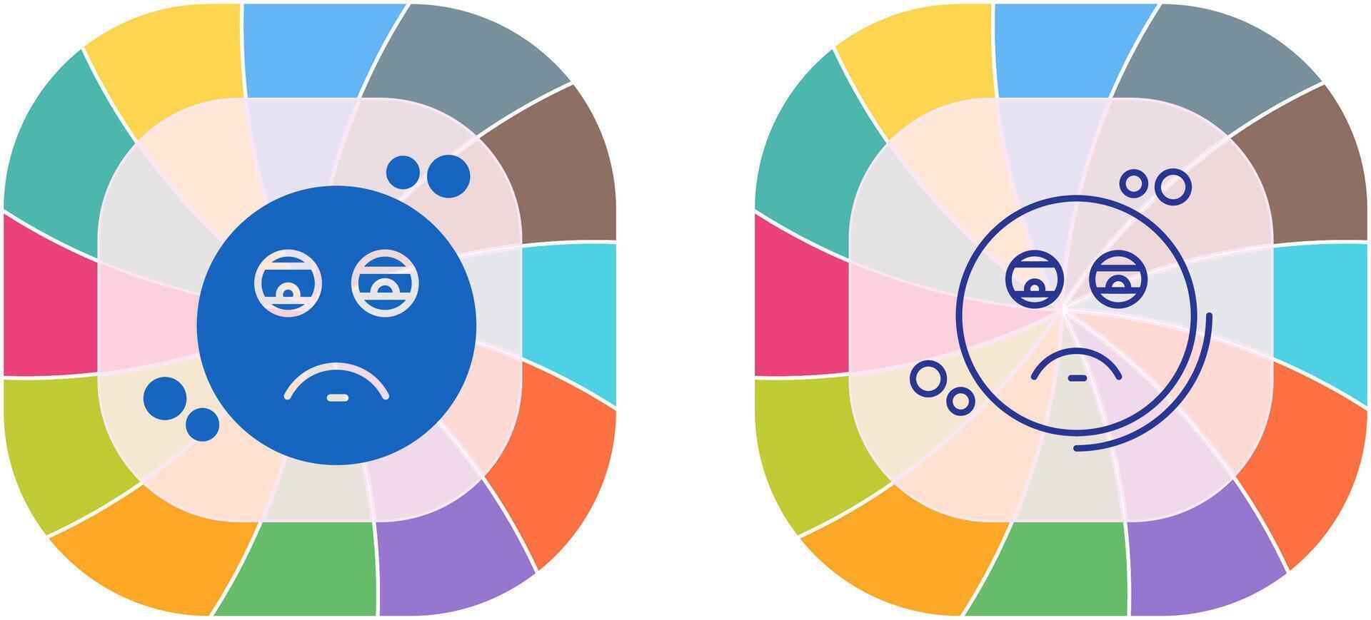 Tired Icon Design vector