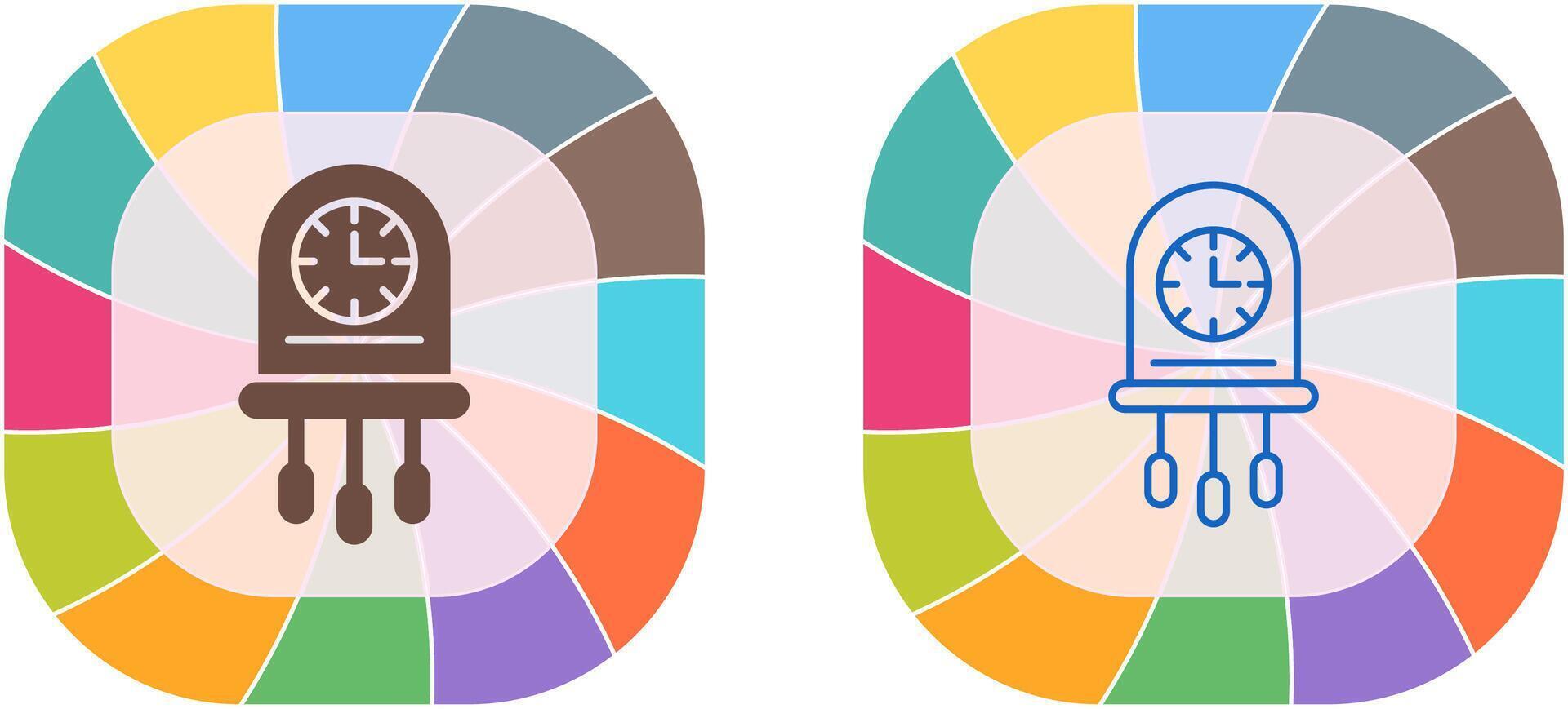 Clock Icon Design vector