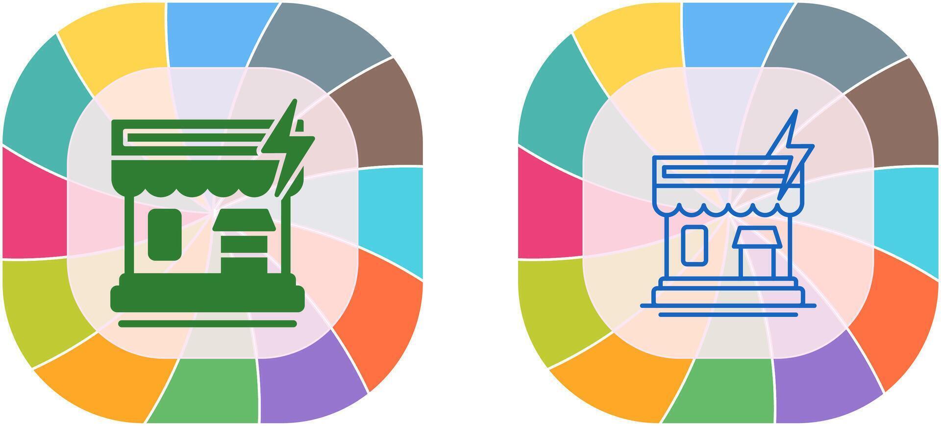 Natural Disaster Icon Design vector