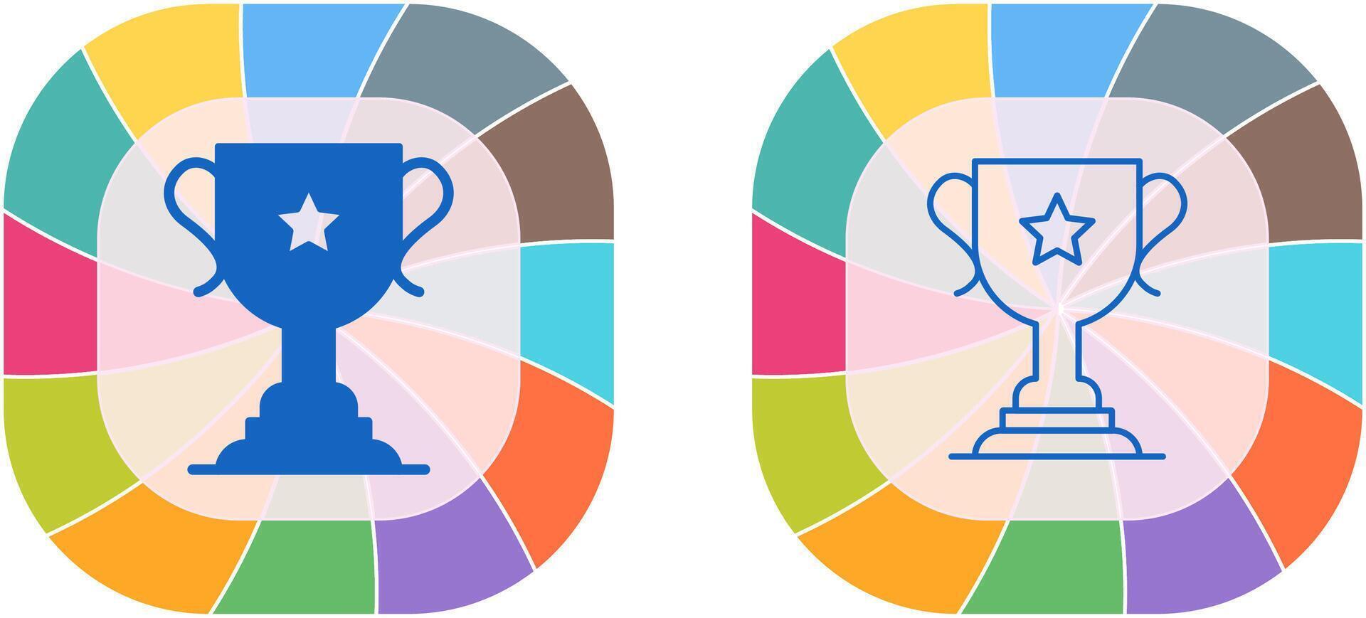 Trophy Icon Design vector