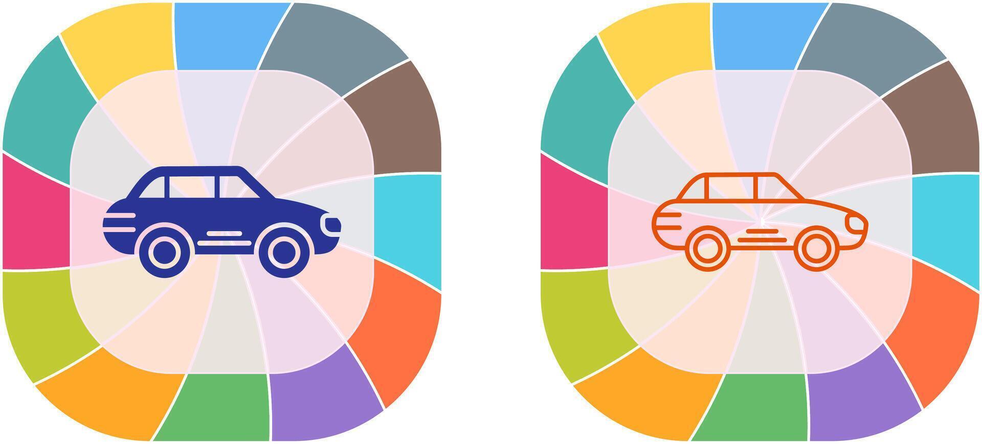 Car Icon Design vector