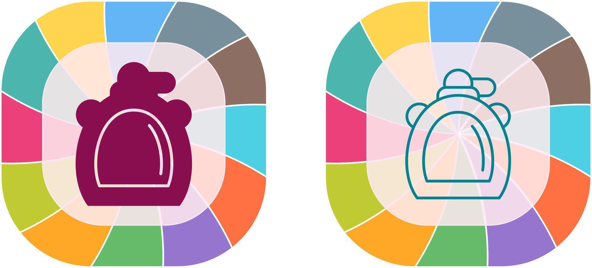 Canteen Icon Design vector