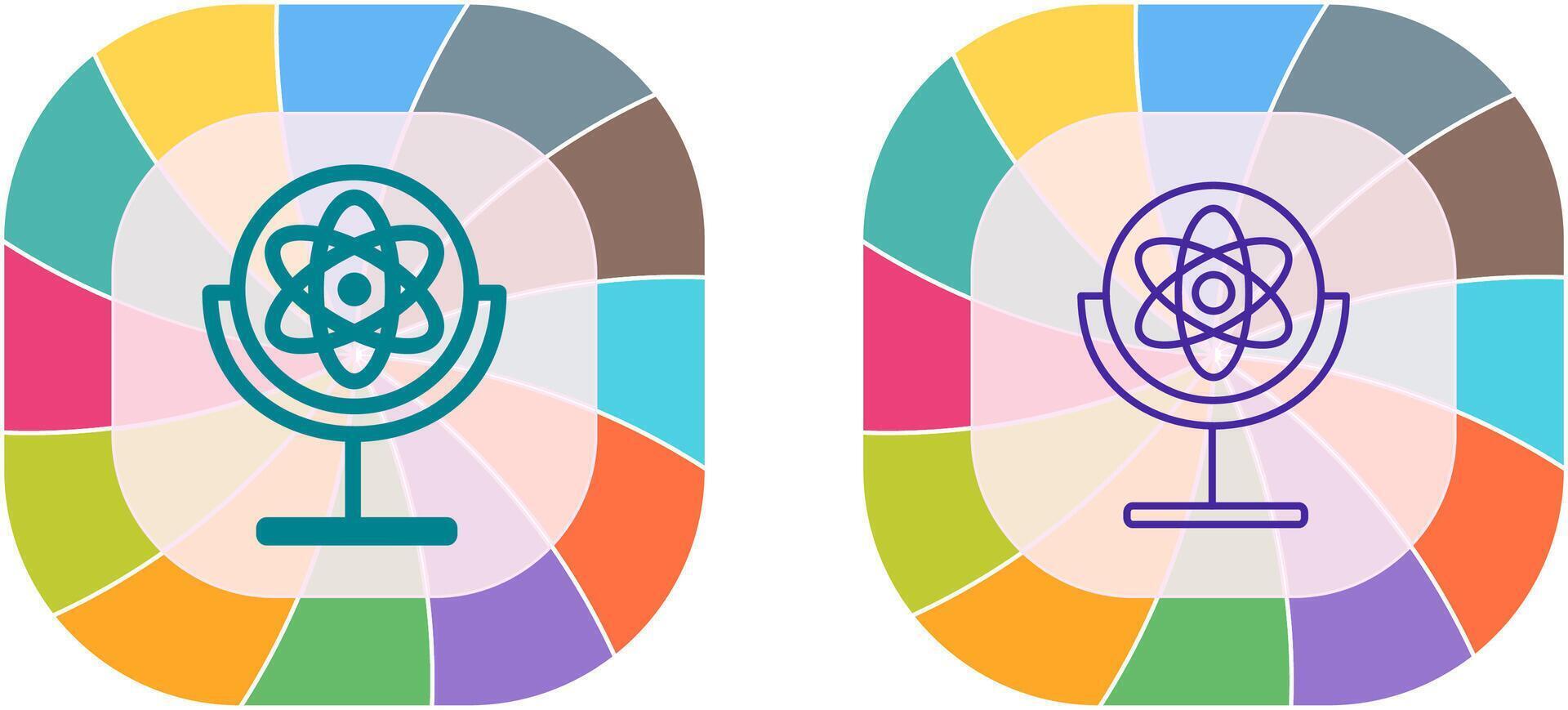 Gyroscope Icon Design vector