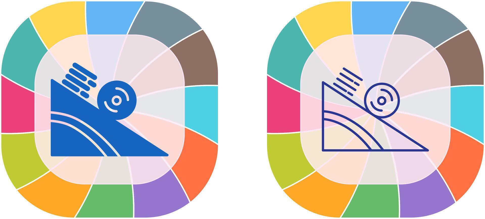 laminación icono diseño vector