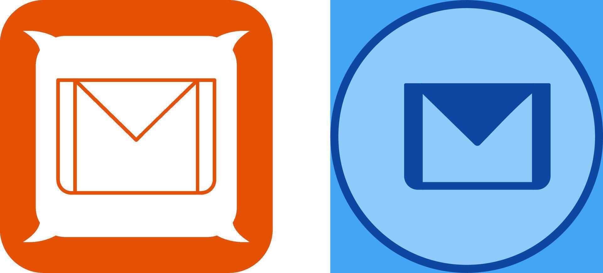 Unique Email Icon Design vector