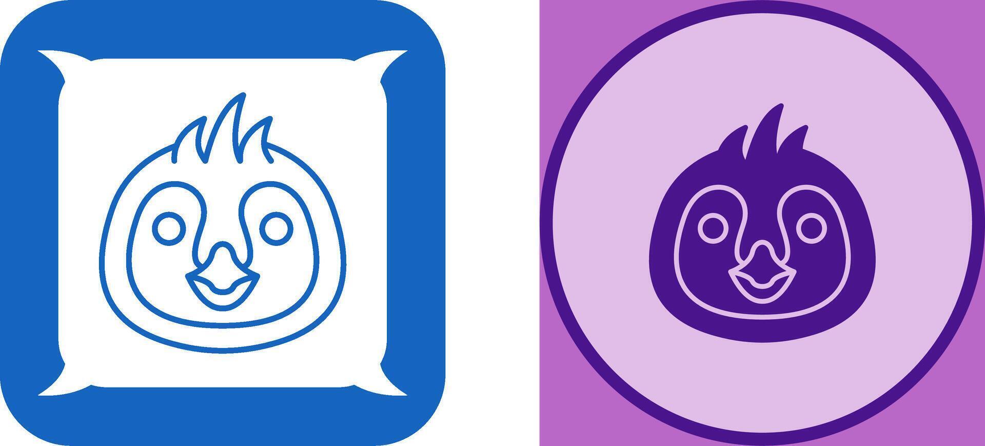 Penguin Icon Design vector