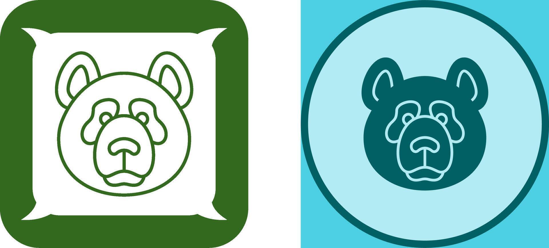 Panda Icon Design vector