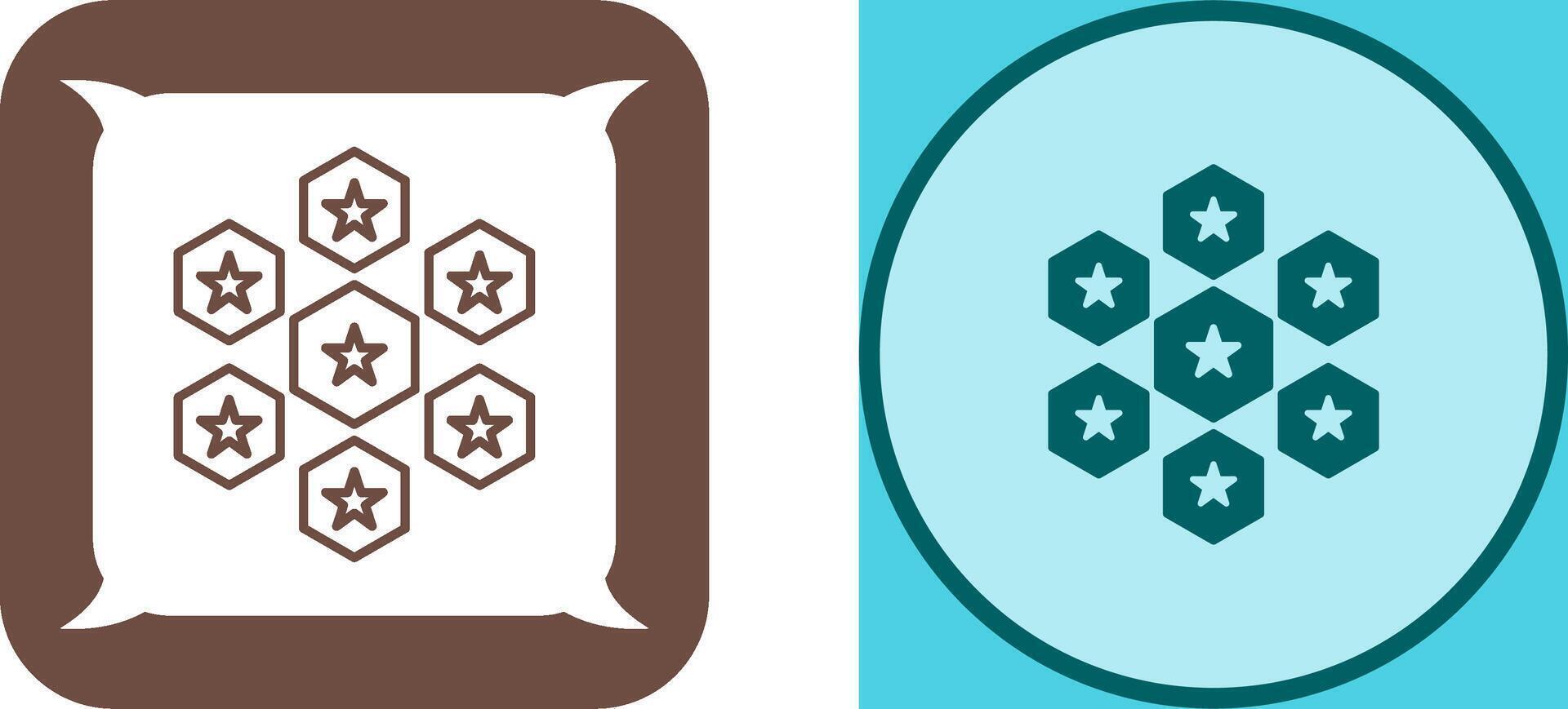 Unique Reputation Management Icon Design vector