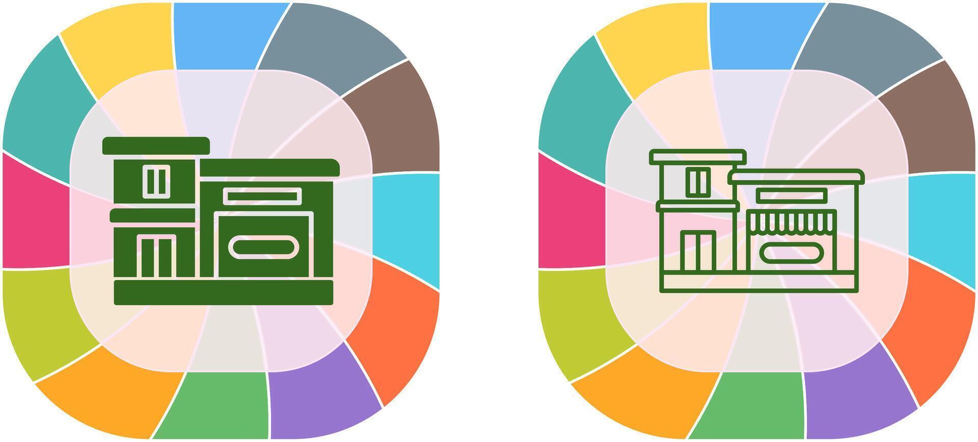 Restaurant Icon Design vector