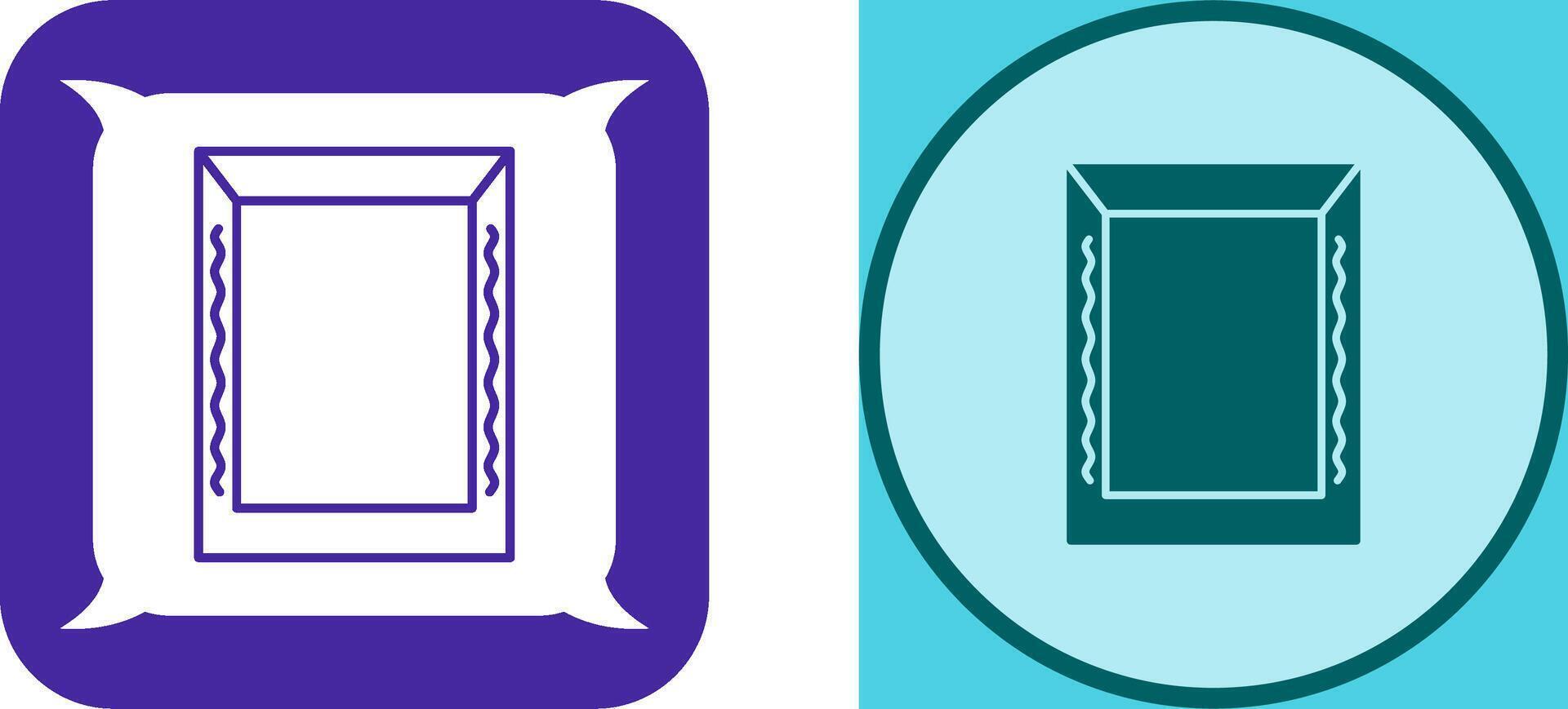Unique Frame Icon Design vector