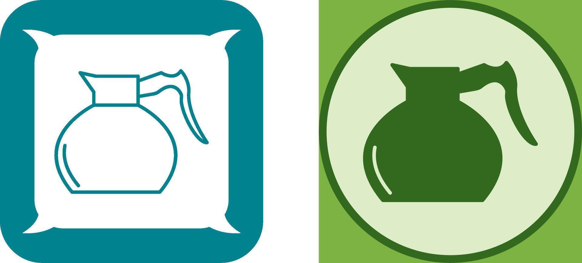 Coffee Pot Icon Design vector