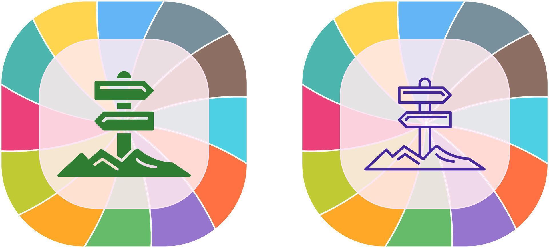 Direction Icon Design vector