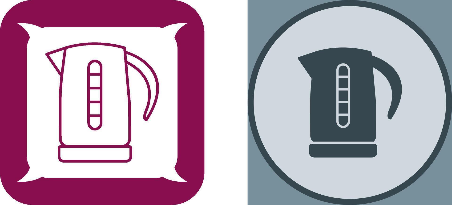 Kettle Icon Design vector