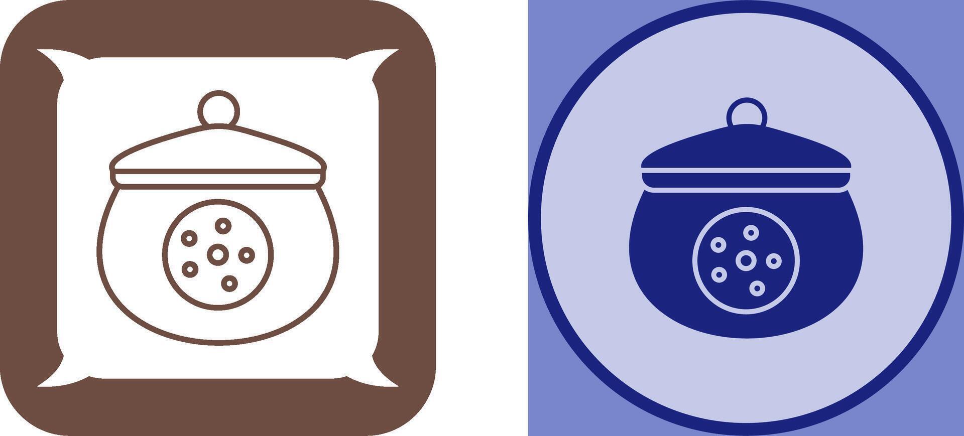 Cookie Jar Icon Design vector